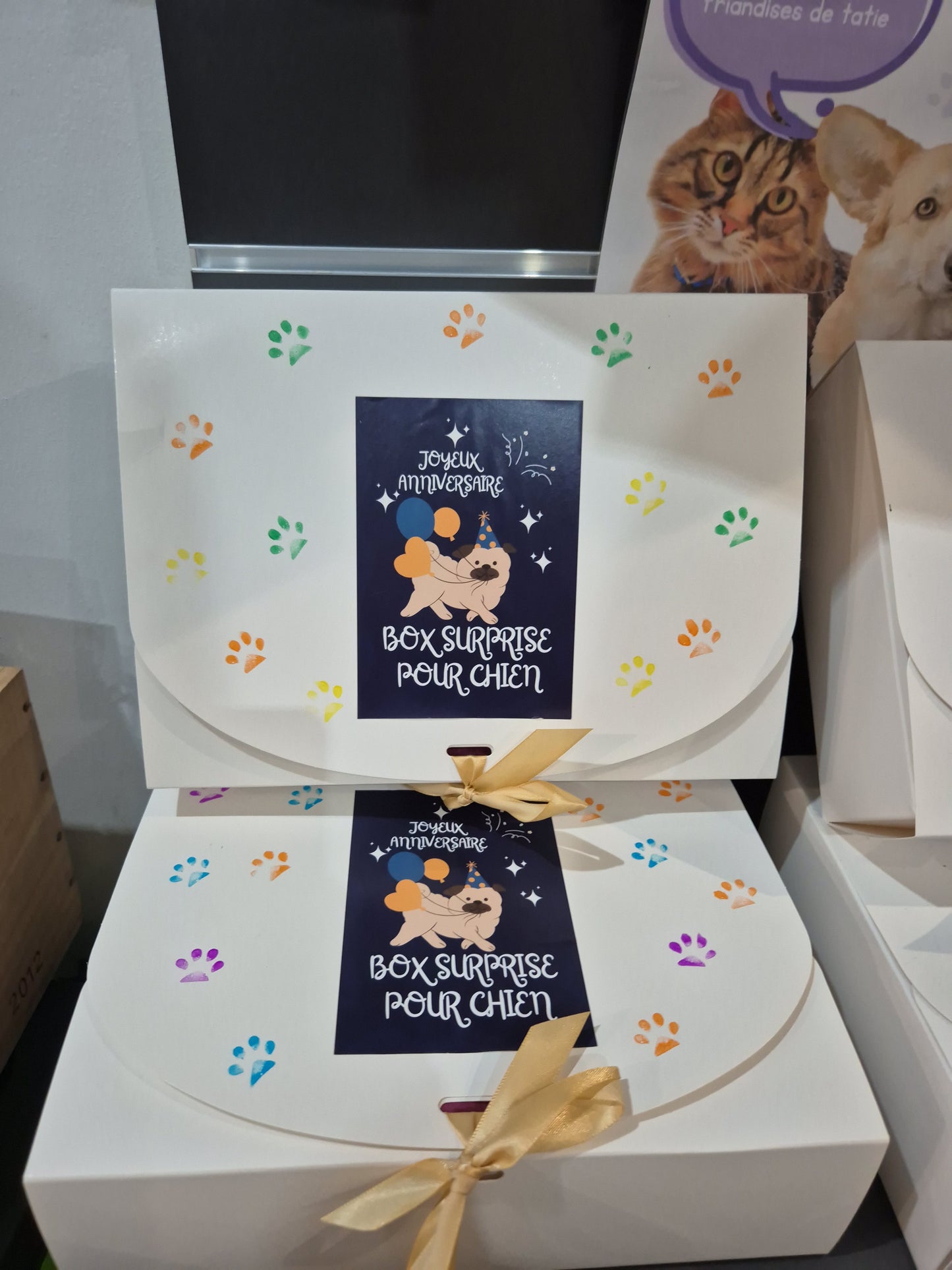 Box anniversaire chien